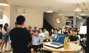 Spacious event space for up to 80 pax, interactive space, bright flexible venue, the hive, taipei, taiwan